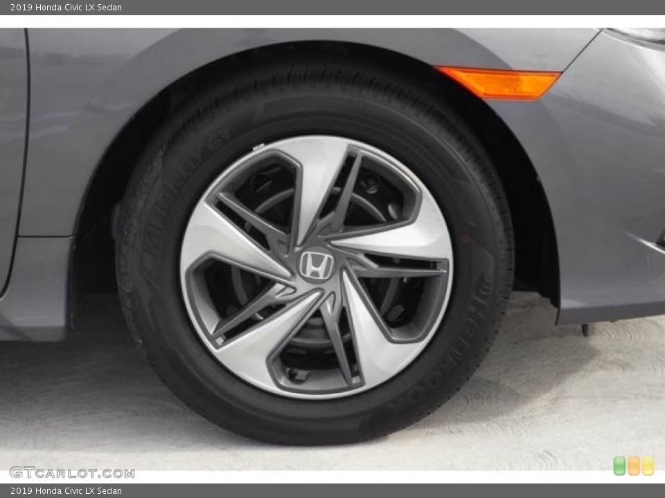 2019 Honda Civic LX Sedan Wheel and Tire Photo #130460111