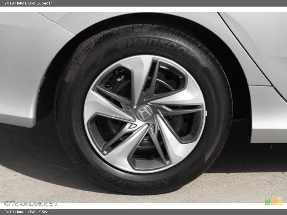 2019 Honda Civic LX Sedan Wheel and Tire Photo #130460555