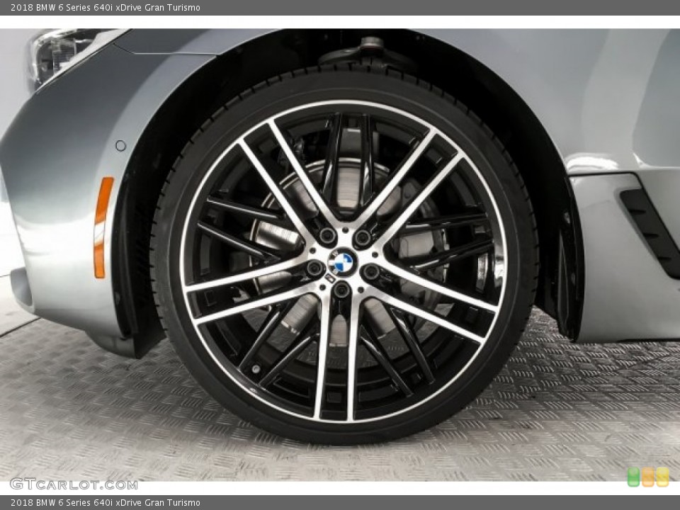 2018 BMW 6 Series 640i xDrive Gran Turismo Wheel and Tire Photo #130467272