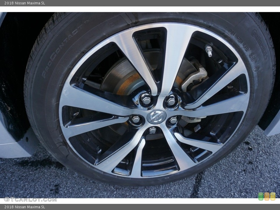 2018 Nissan Maxima SL Wheel and Tire Photo #130475699