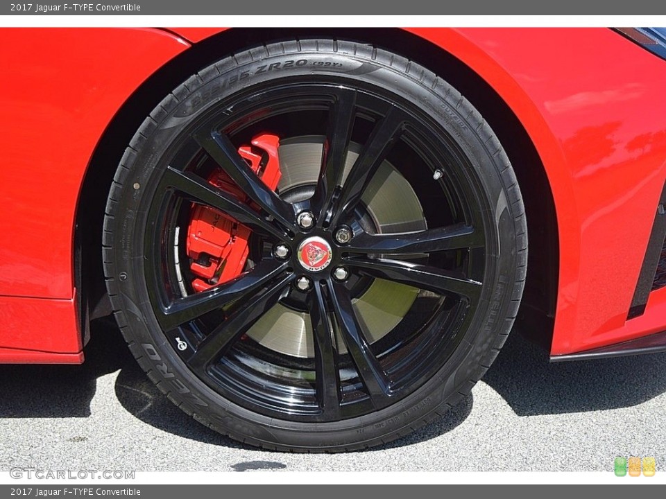 2017 Jaguar F-TYPE Convertible Wheel and Tire Photo #130484258