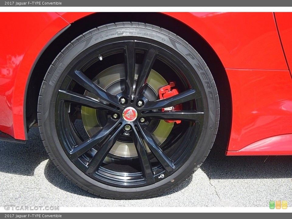 2017 Jaguar F-TYPE Convertible Wheel and Tire Photo #130484300
