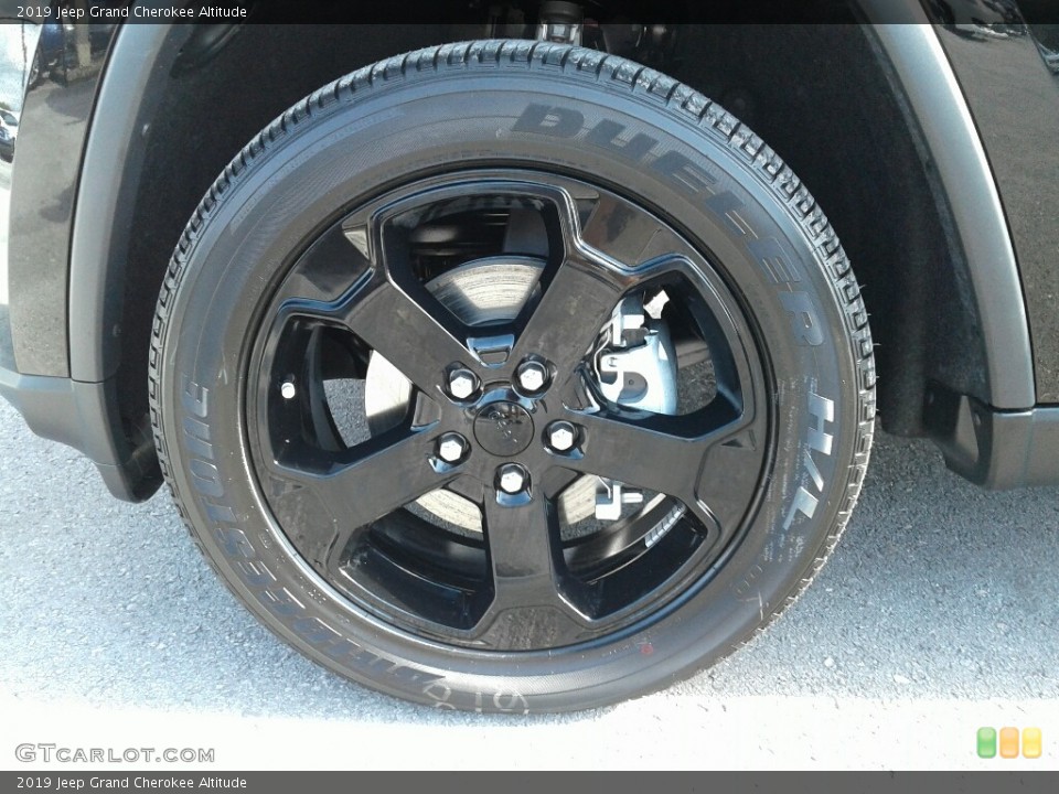 2019 Jeep Grand Cherokee Altitude Wheel and Tire Photo #130496915