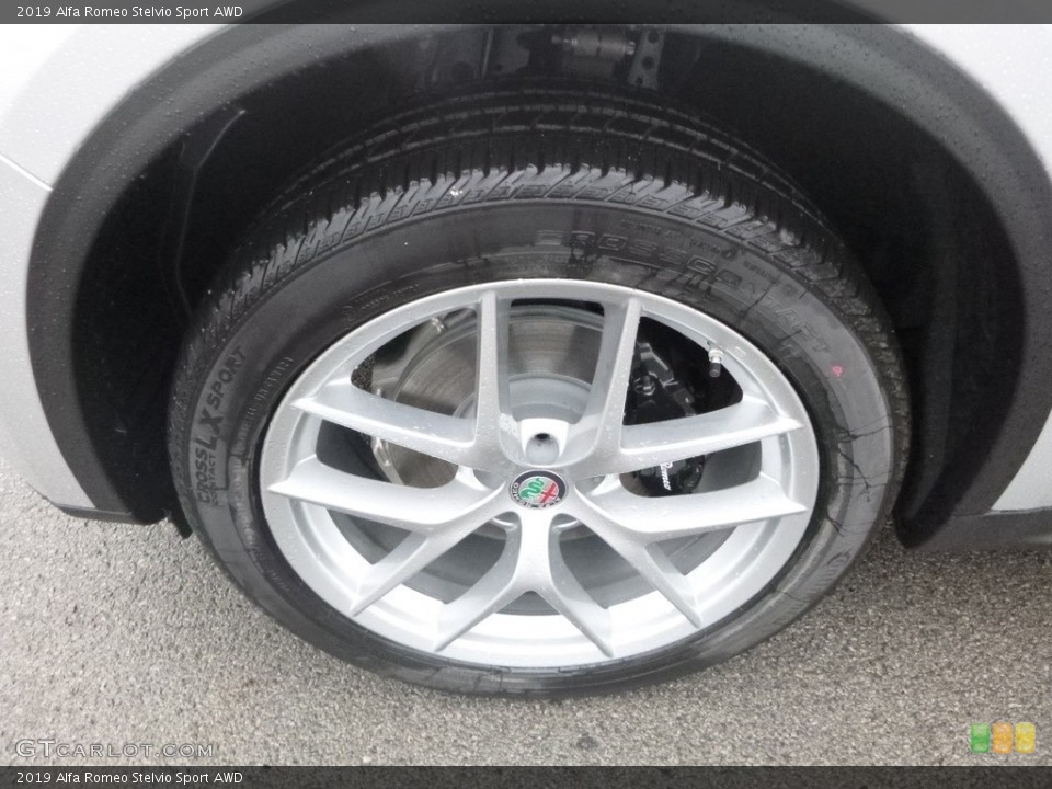 2019 Alfa Romeo Stelvio Sport AWD Wheel and Tire Photo #130514633