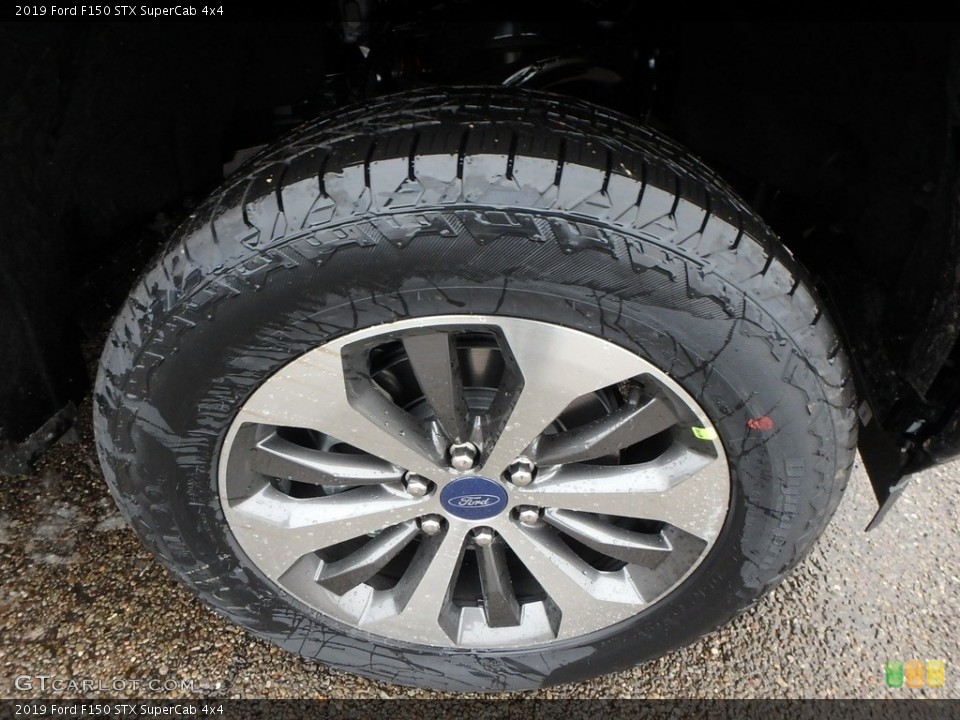 2019 Ford F150 STX SuperCab 4x4 Wheel and Tire Photo #130520231