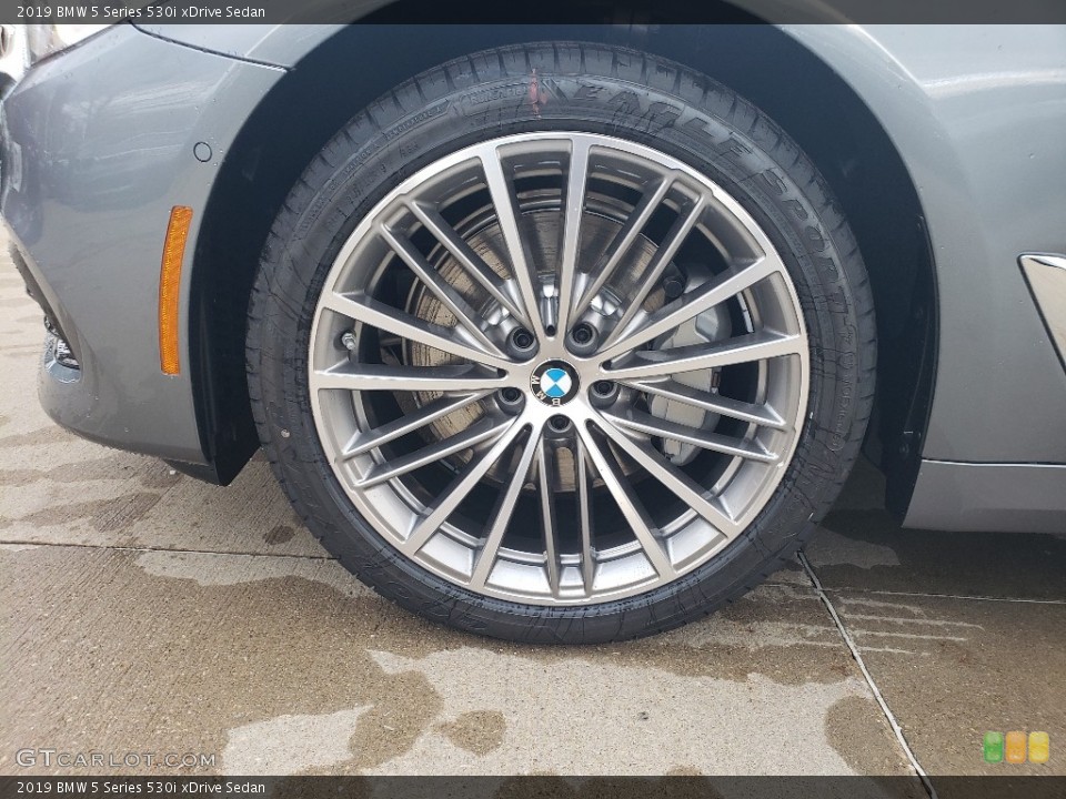 2019 BMW 5 Series 530i xDrive Sedan Wheel and Tire Photo #130527142