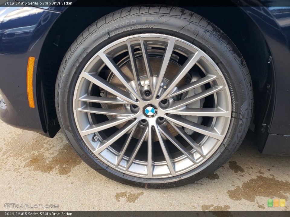 2019 BMW 5 Series 530i xDrive Sedan Wheel and Tire Photo #130528144