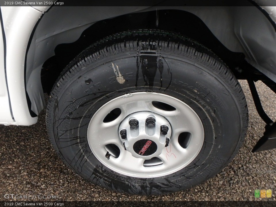 2019 GMC Savana Van 2500 Cargo Wheel and Tire Photo #130542826