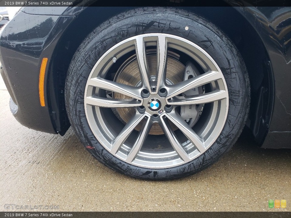 2019 BMW 7 Series 740i xDrive Sedan Wheel and Tire Photo #130547717