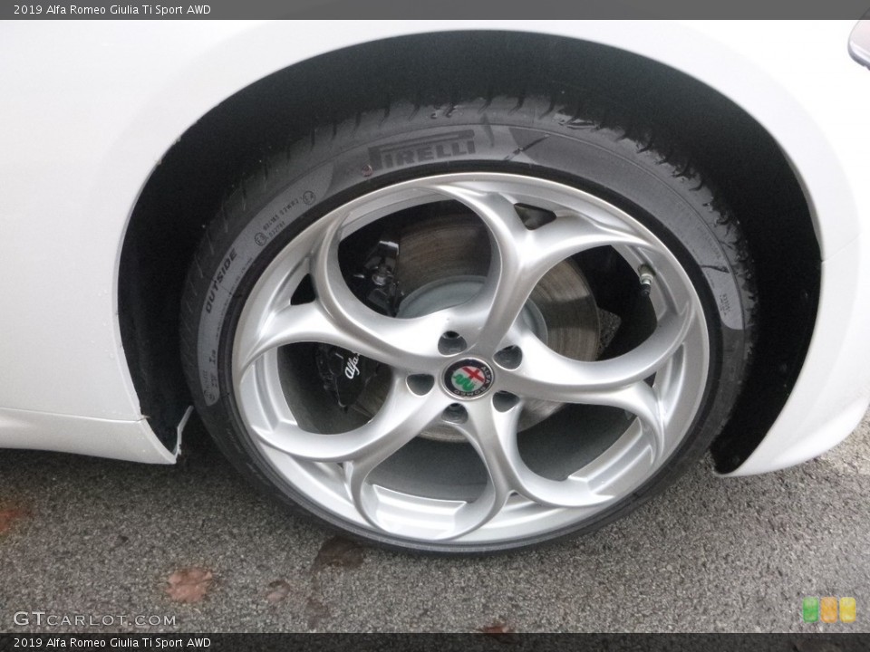 2019 Alfa Romeo Giulia Ti Sport AWD Wheel and Tire Photo #130552499