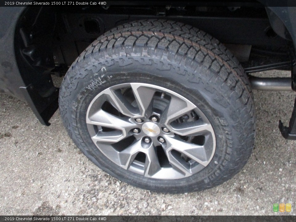2019 Chevrolet Silverado 1500 LT Z71 Double Cab 4WD Wheel and Tire Photo #130558271