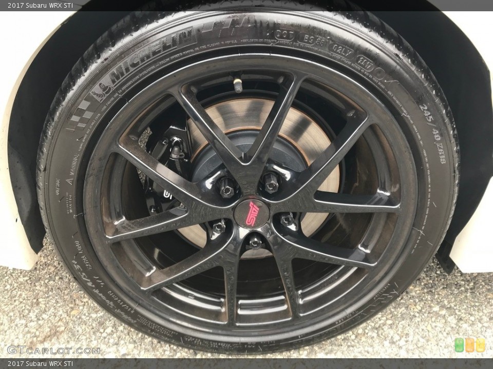 2017 Subaru WRX STI Wheel and Tire Photo #130560896