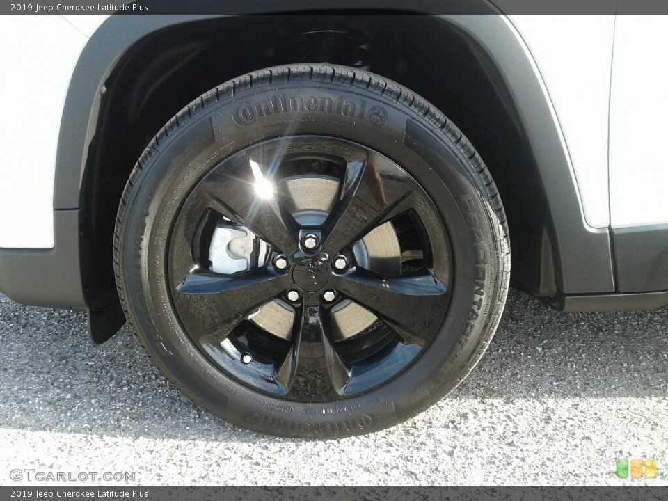 2019 Jeep Cherokee Latitude Plus Wheel and Tire Photo #130563137