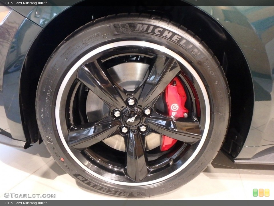 2019 Ford Mustang Bullitt Wheel and Tire Photo #130578708