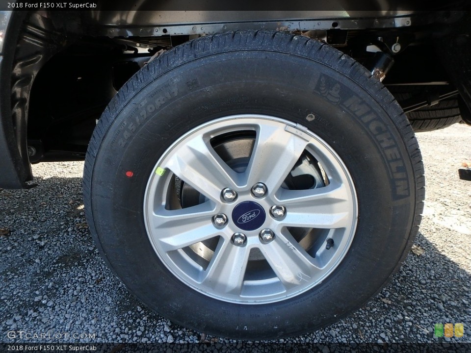 2018 Ford F150 XLT SuperCab Wheel and Tire Photo #130580748