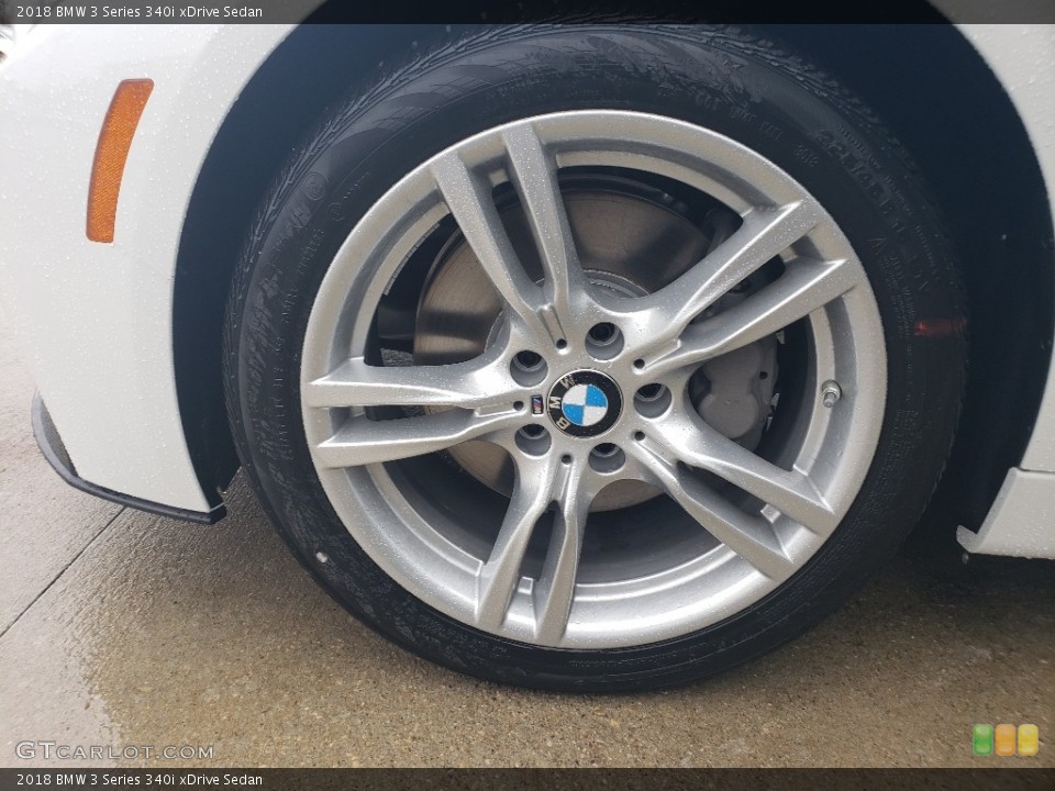 2018 BMW 3 Series 340i xDrive Sedan Wheel and Tire Photo #130589037