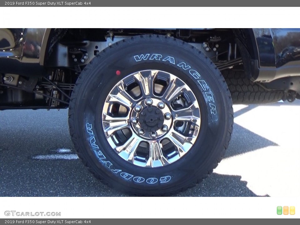 2019 Ford F350 Super Duty XLT SuperCab 4x4 Wheel and Tire Photo #130589109