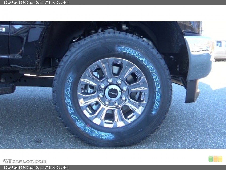 2019 Ford F350 Super Duty XLT SuperCab 4x4 Wheel and Tire Photo #130589298