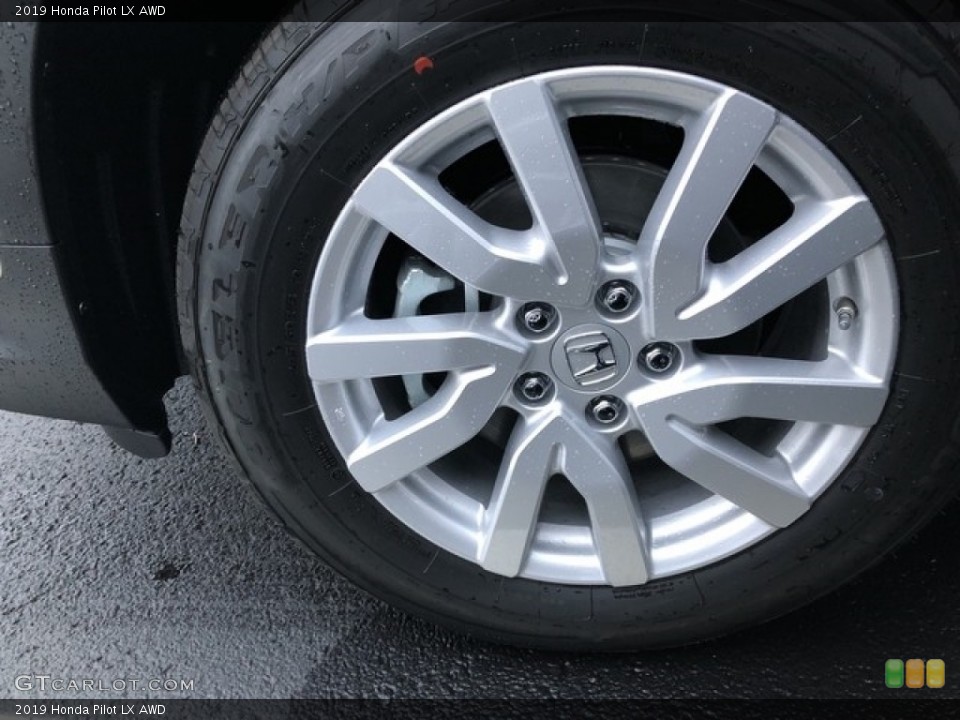 2019 Honda Pilot LX AWD Wheel and Tire Photo #130601079
