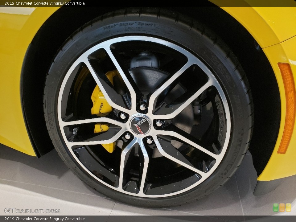 2019 Chevrolet Corvette Stingray Convertible Wheel and Tire Photo #130617502