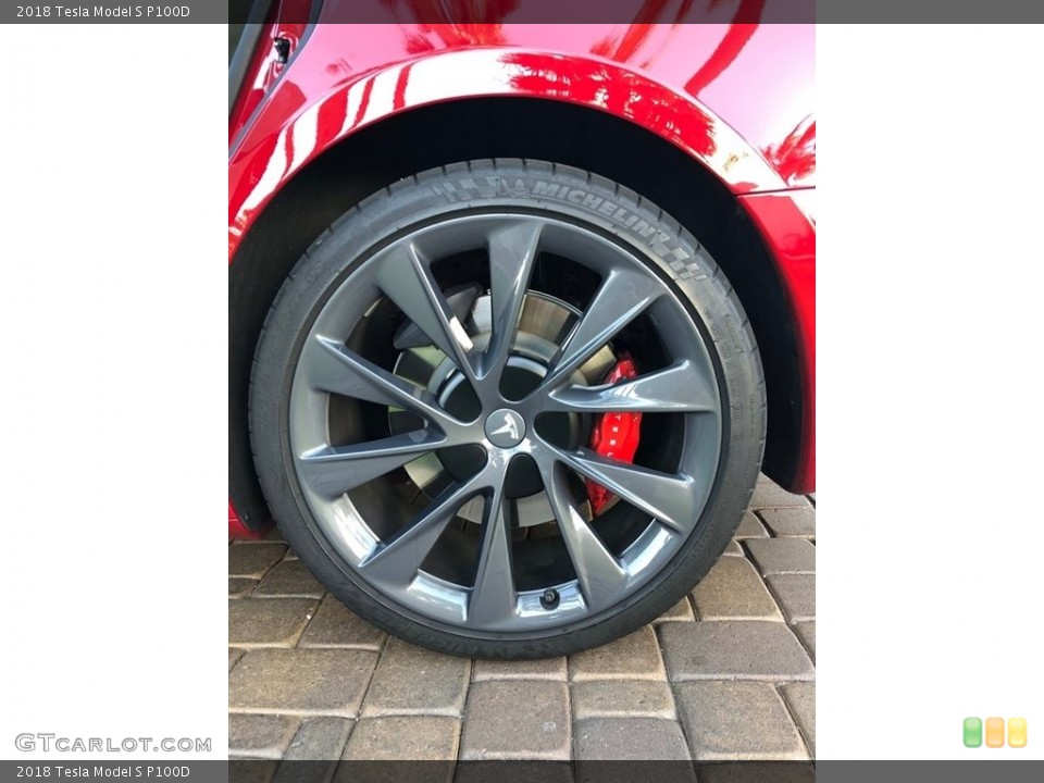2018 Tesla Model S P100D Wheel and Tire Photo #130617777