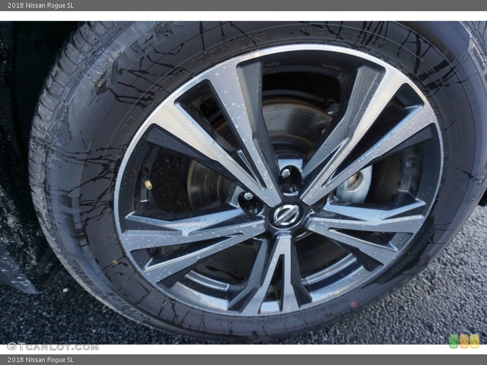 2018 Nissan Rogue SL Wheel and Tire Photo #130620630