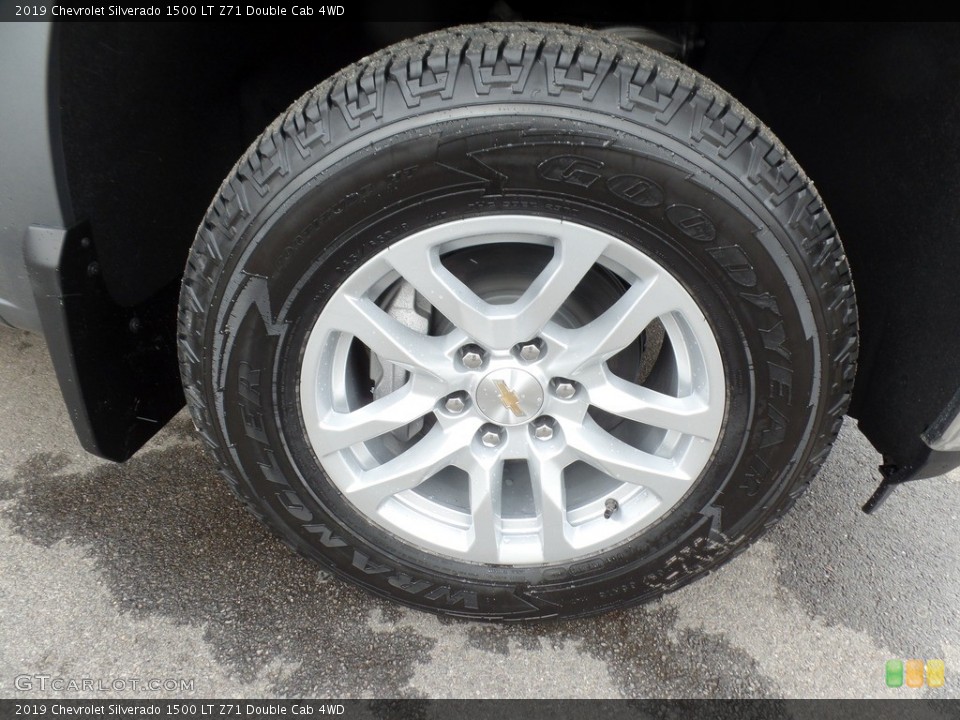 2019 Chevrolet Silverado 1500 LT Z71 Double Cab 4WD Wheel and Tire Photo #130624608