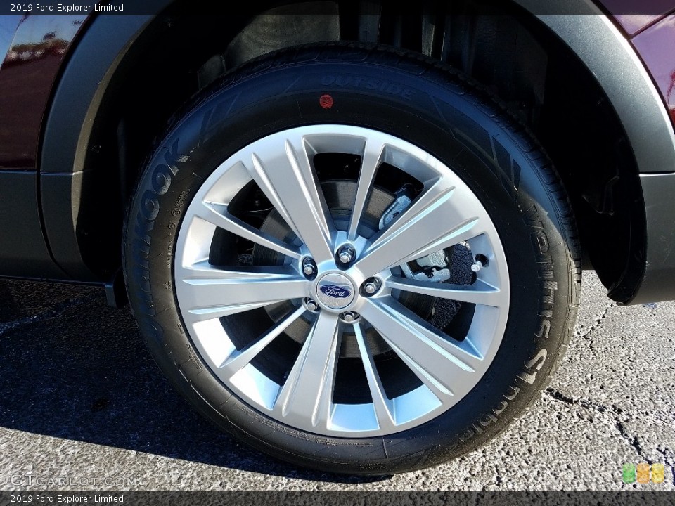 2019 Ford Explorer Limited Wheel and Tire Photo #130629108