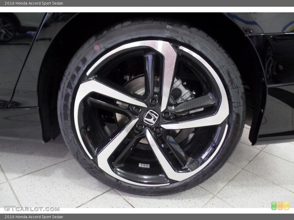 2019 Honda Accord Sport Sedan Wheel and Tire Photo #130631853