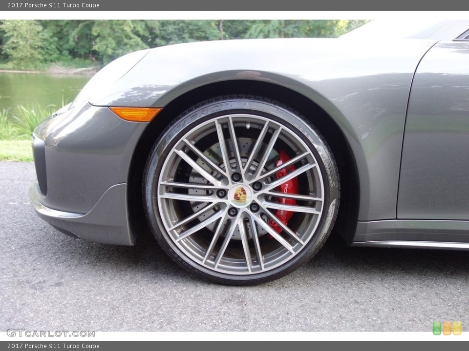 2017 Porsche 911 Turbo Coupe Wheel and Tire Photo #130637047