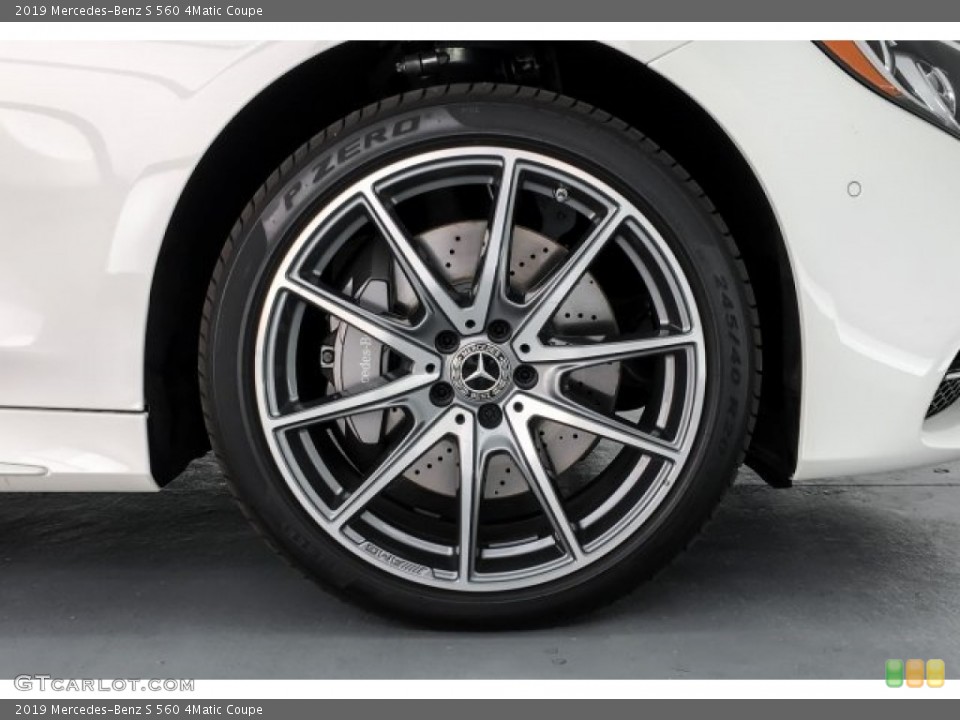 2019 Mercedes-Benz S 560 4Matic Coupe Wheel and Tire Photo #130641777
