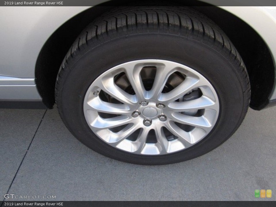 2019 Land Rover Range Rover HSE Wheel and Tire Photo #130643415