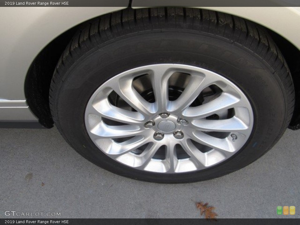 2019 Land Rover Range Rover HSE Wheel and Tire Photo #130644951