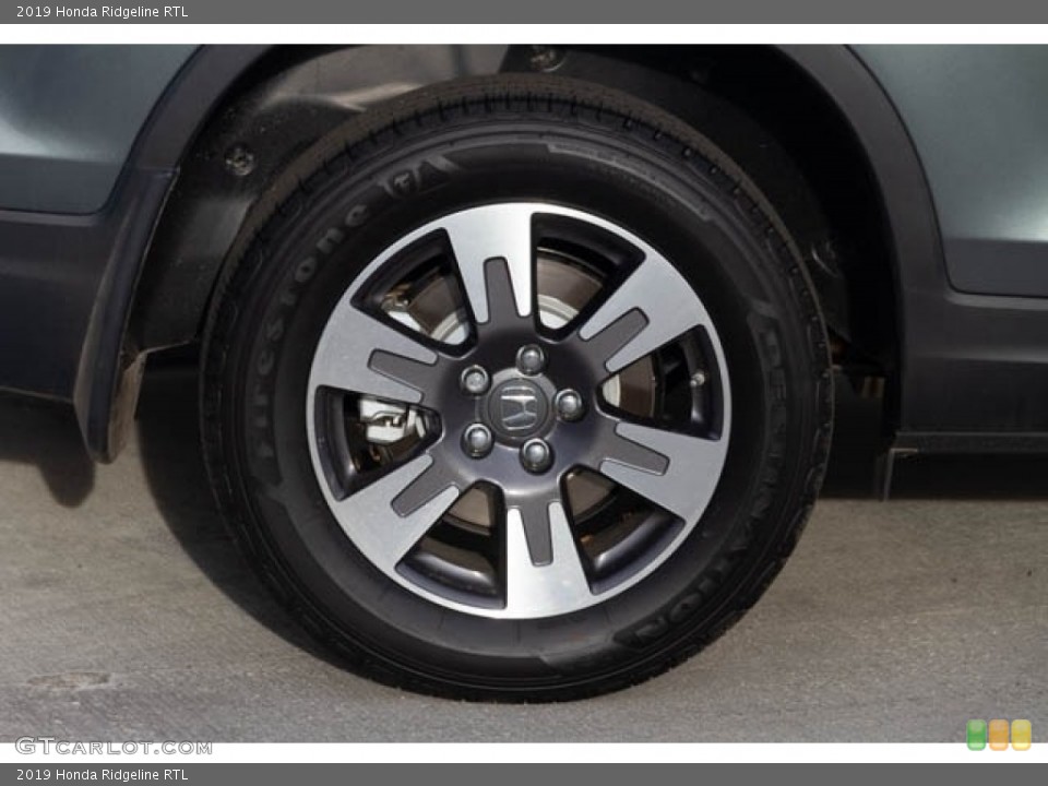 2019 Honda Ridgeline RTL Wheel and Tire Photo #130691725
