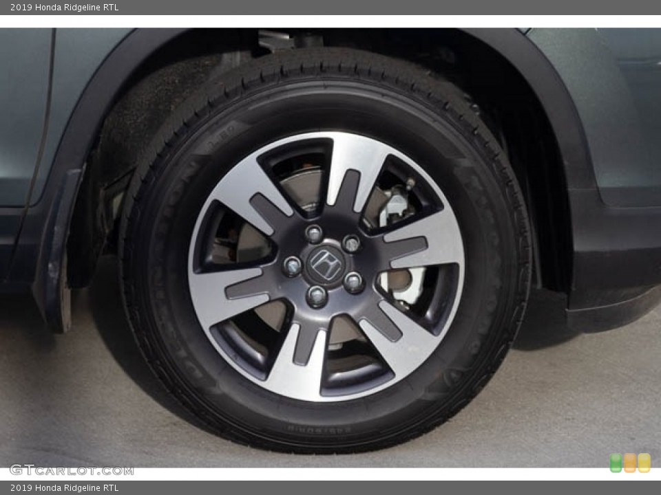2019 Honda Ridgeline RTL Wheel and Tire Photo #130691740