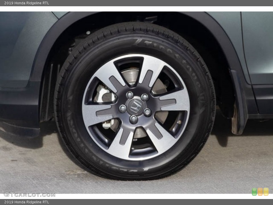 2019 Honda Ridgeline RTL Wheel and Tire Photo #130691765