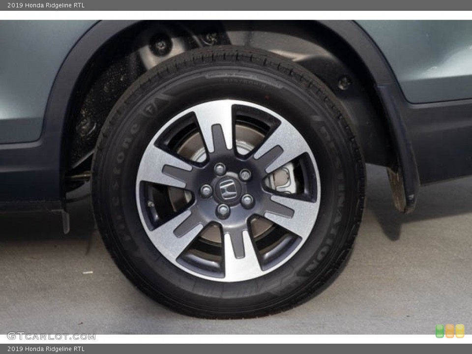 2019 Honda Ridgeline RTL Wheel and Tire Photo #130691773
