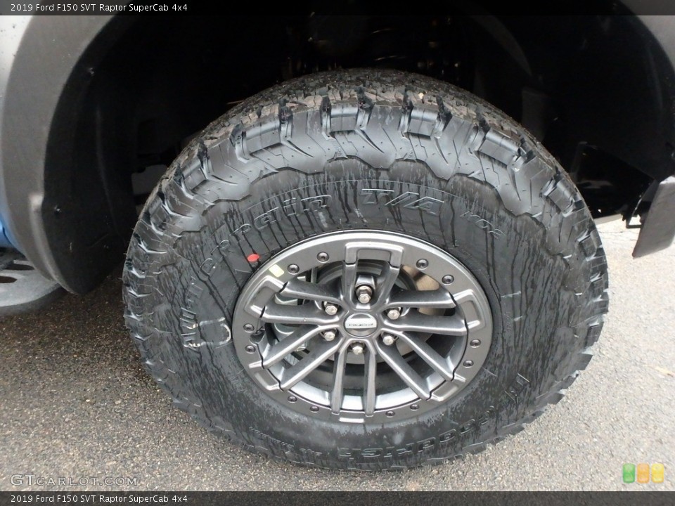 2019 Ford F150 SVT Raptor SuperCab 4x4 Wheel and Tire Photo #130692724