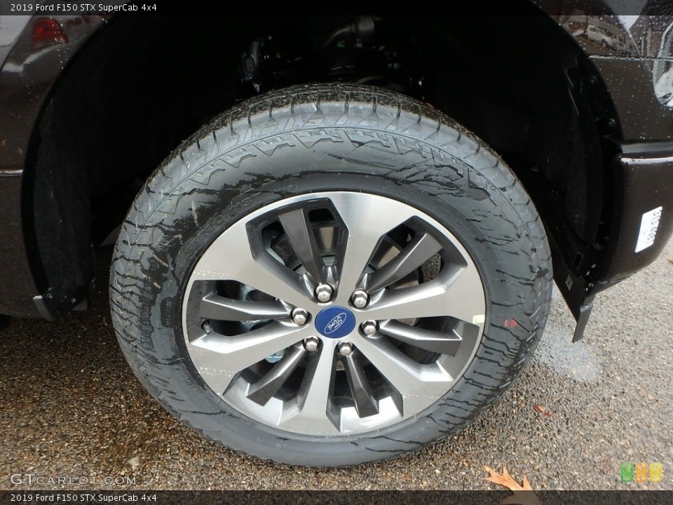 2019 Ford F150 STX SuperCab 4x4 Wheel and Tire Photo #130697668