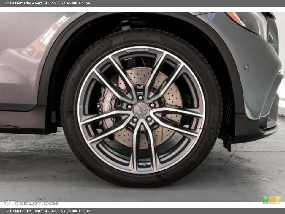 2019 Mercedes-Benz GLC AMG 63 4Matic Coupe Wheel and Tire Photo #130704154