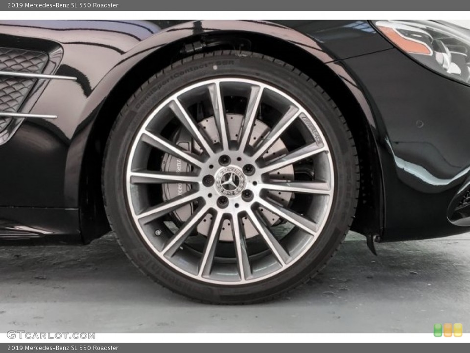 2019 Mercedes-Benz SL 550 Roadster Wheel and Tire Photo #130704250