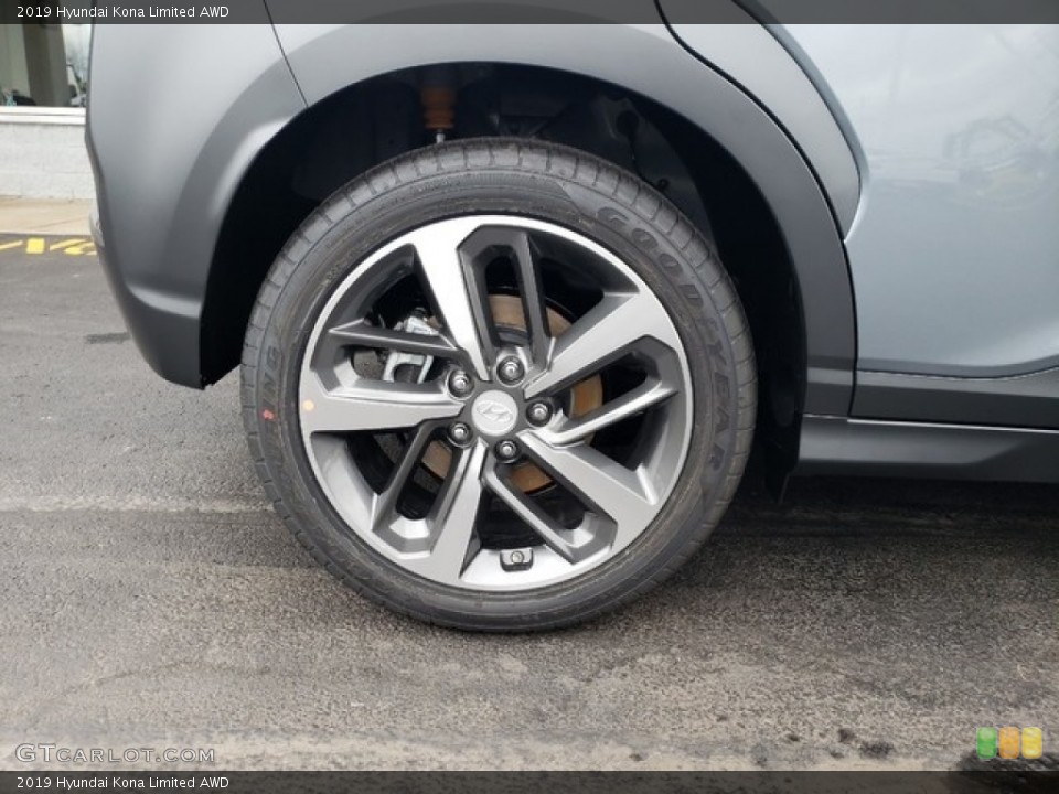 2019 Hyundai Kona Limited AWD Wheel and Tire Photo #130733786