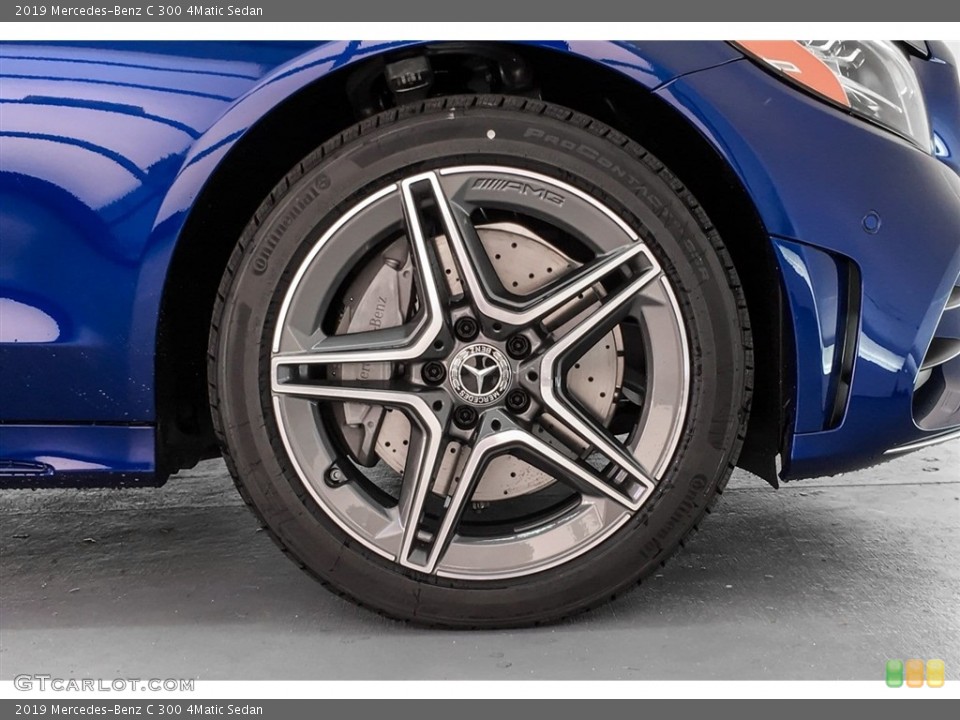 2019 Mercedes-Benz C 300 4Matic Sedan Wheel and Tire Photo #130745755
