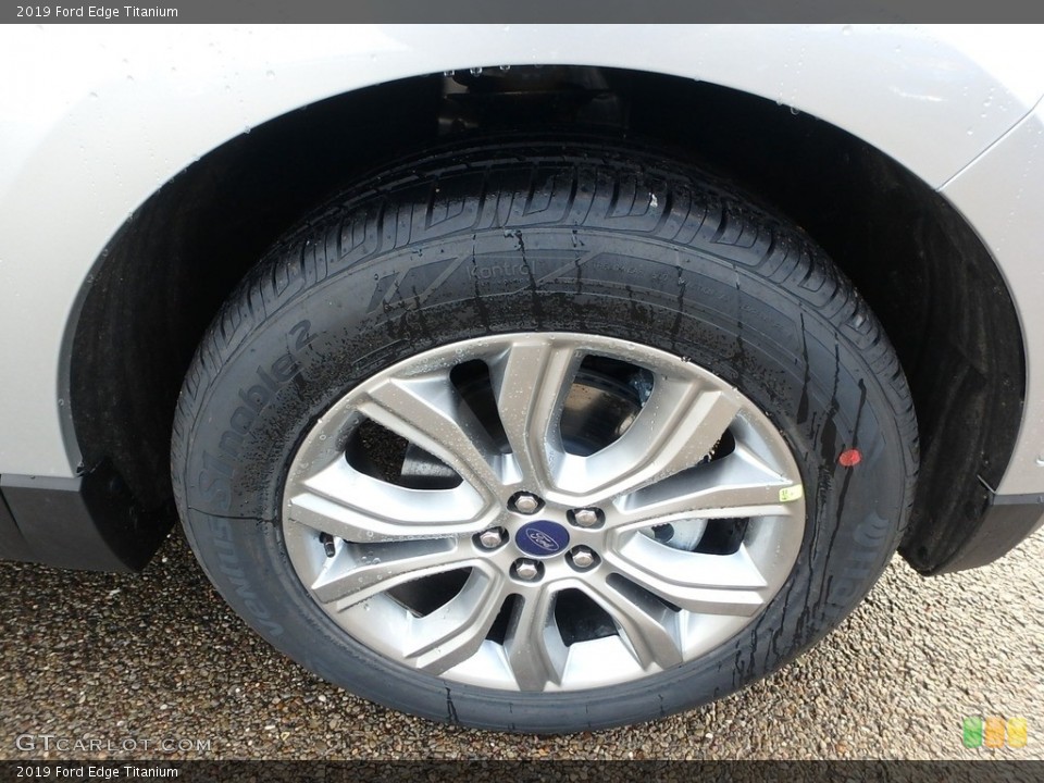 2019 Ford Edge Titanium Wheel and Tire Photo #130748103