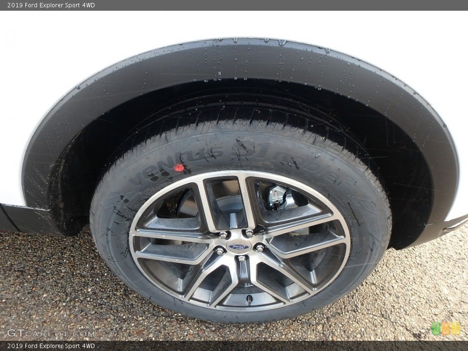 2019 Ford Explorer Sport 4WD Wheel and Tire Photo #130748682