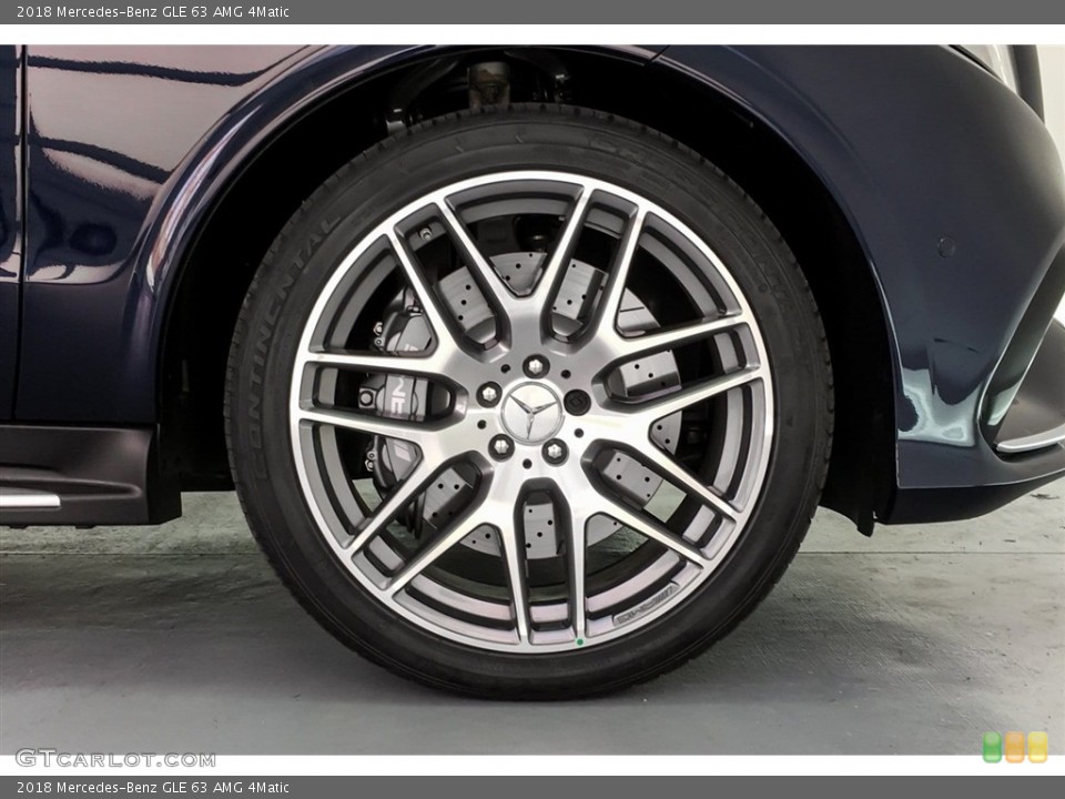 2018 Mercedes-Benz GLE 63 AMG 4Matic Wheel and Tire Photo #130750701