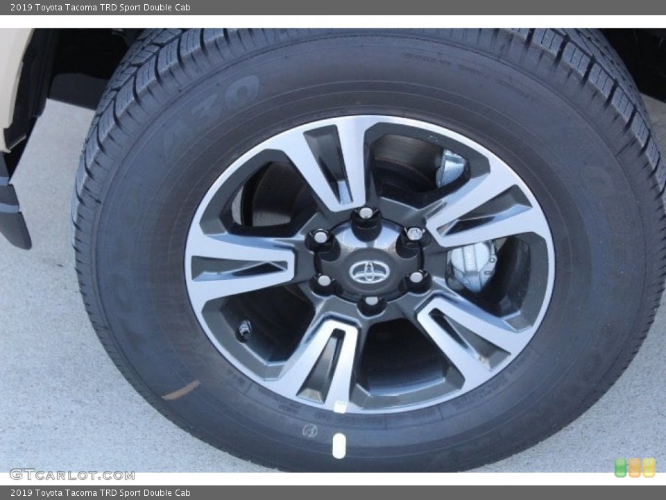 2019 Toyota Tacoma TRD Sport Double Cab Wheel and Tire Photo #130752843