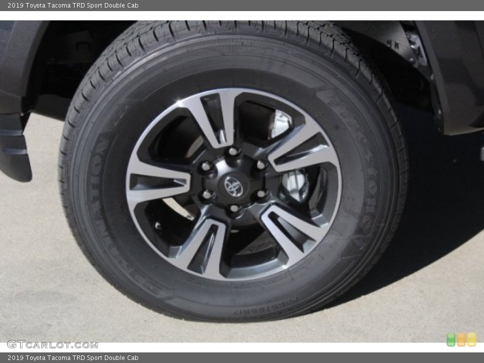 2019 Toyota Tacoma TRD Sport Double Cab Wheel and Tire Photo #130753326