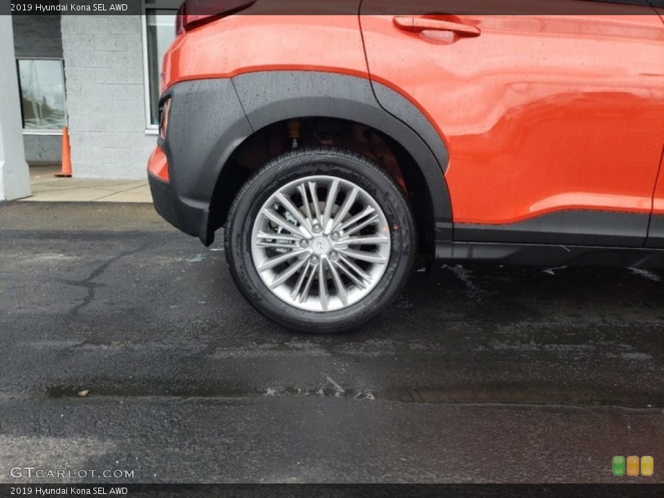 2019 Hyundai Kona SEL AWD Wheel and Tire Photo #130761711
