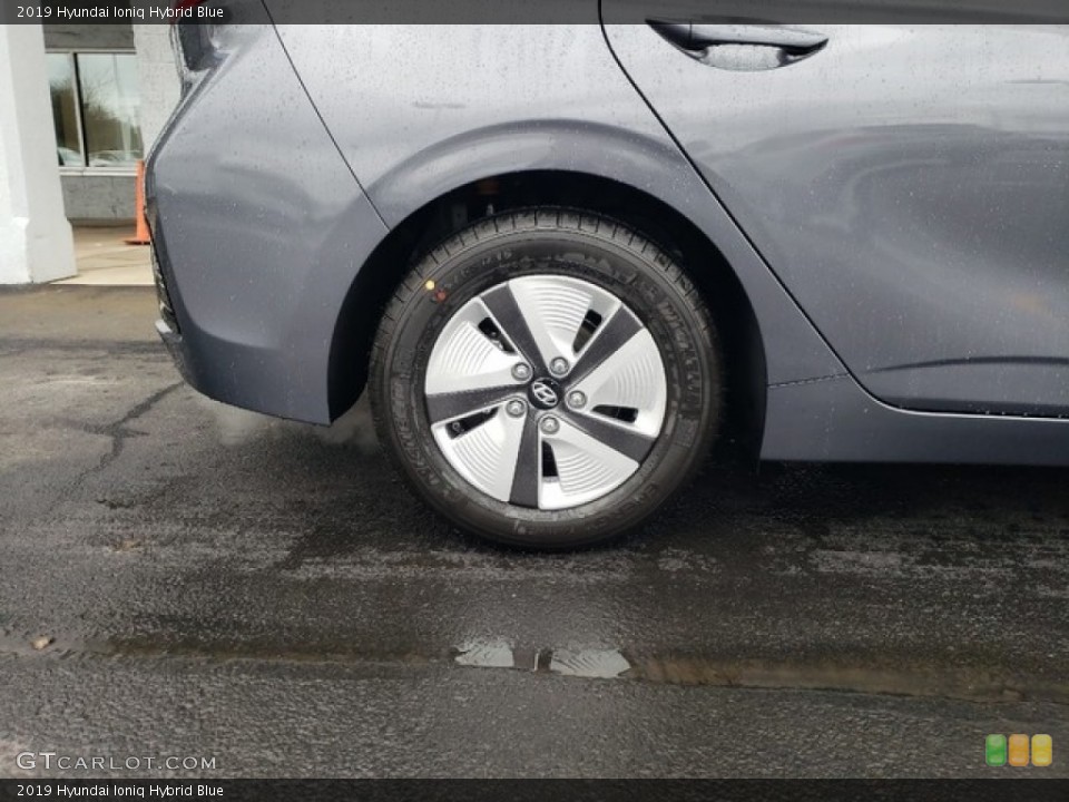 2019 Hyundai Ioniq Hybrid Blue Wheel and Tire Photo #130763169